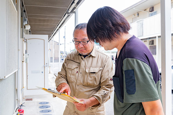 社内の様子